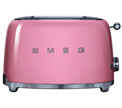 SMEG  TSF01PKUK 2-Slice Toaster - Pink